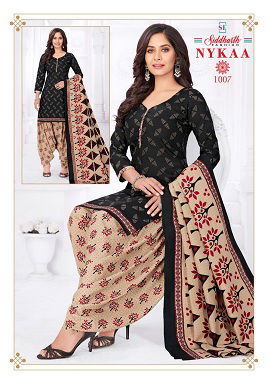 Siddharth Nykaa Casual Wear Cotton Printed Latest Ready Made Dress Collection